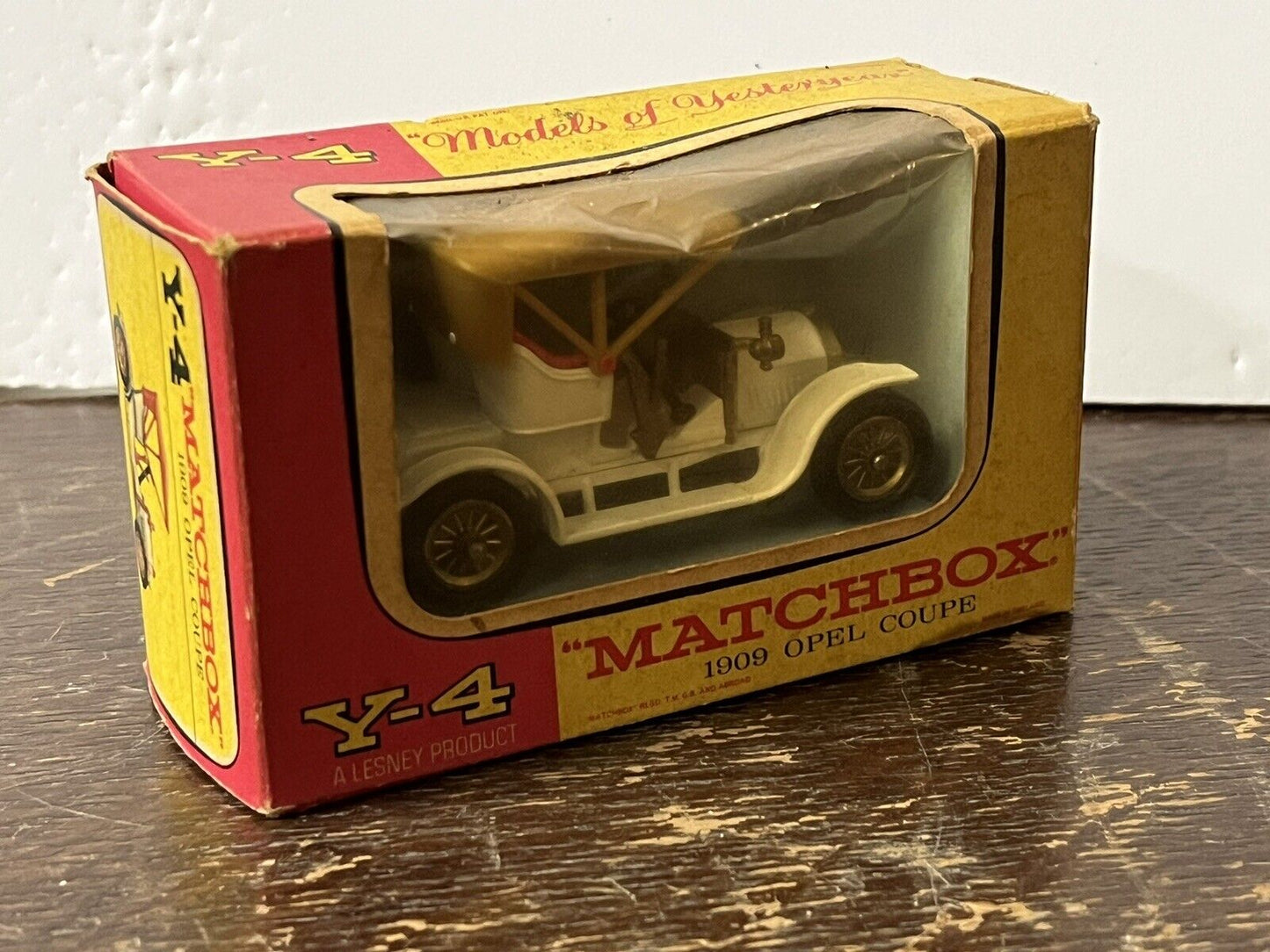 Matchbox 1909 Opel Coupe  In Original Box