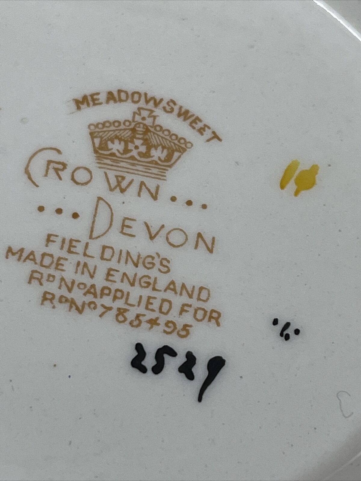 Art Deco Meadow Sweet Coffee Pot By Crown Devon Fieldings