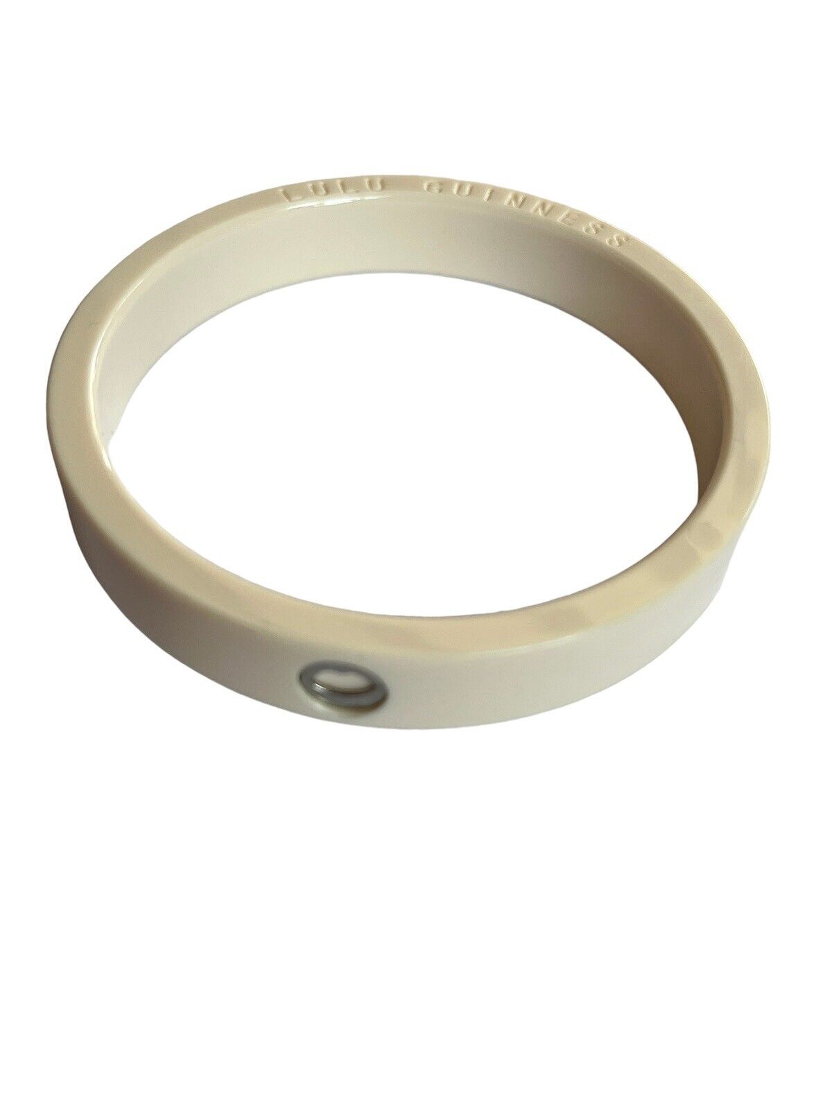 Lulu Guinness Cream Lips Lipstick Bangle