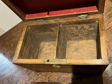 Georgian Rosewood Sarcophagus shape Tea Caddy. We ship WORLDWIDE.
