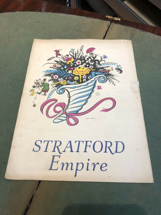 1940 Stratford Empire Programme