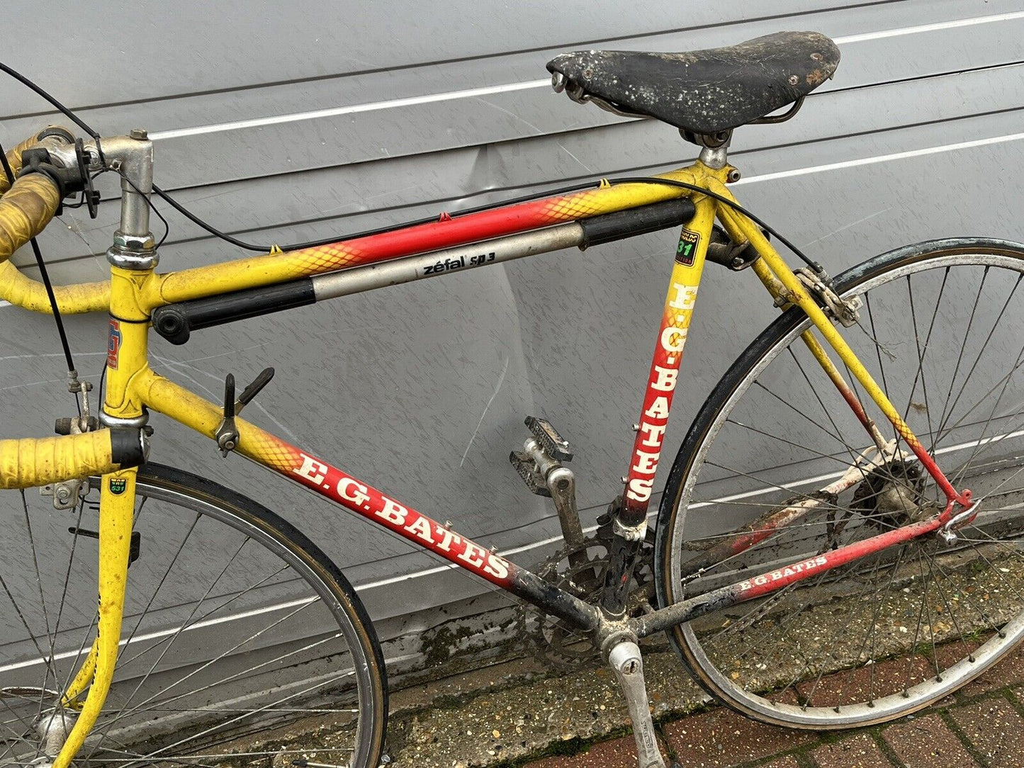 Vintage E G Bates Racing / Touring Bike