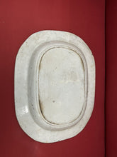 Antique Blue And White Platter
