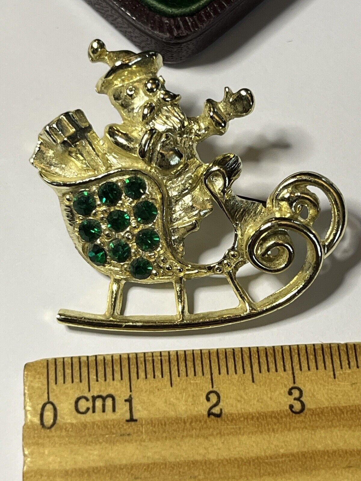 Vintage Dodge Signed Christmas Brooch