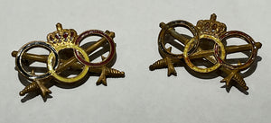 Pair Of Cap Badges