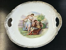 German Porcelain Pair Of Cabinet Plates