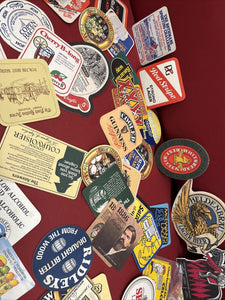 Vintage Beer Mat Collection