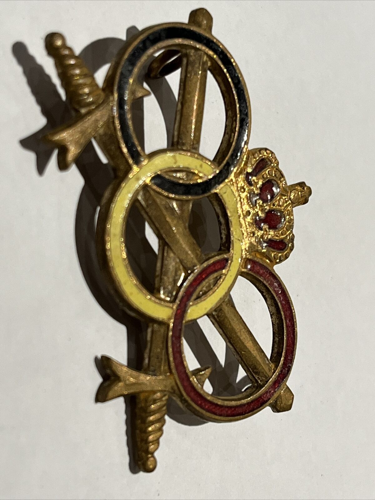 Pair Of Cap Badges