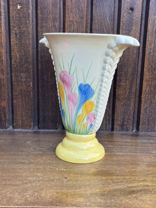Clarice Cliff Crocus Vase. Large In Size