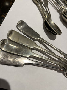 Antique Silver Plate Cutlery