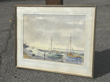 Marine Watercolour Signed Charles Argent