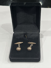Rolled Gold Vintage Football Cufflinks