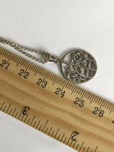 Vintage Silver 925 Arts And Crafts Style Flower Necklace