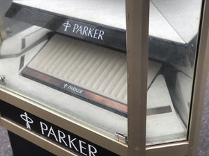 Parker Pen Shop Display Cabinet. Perfect To Display Own Collection