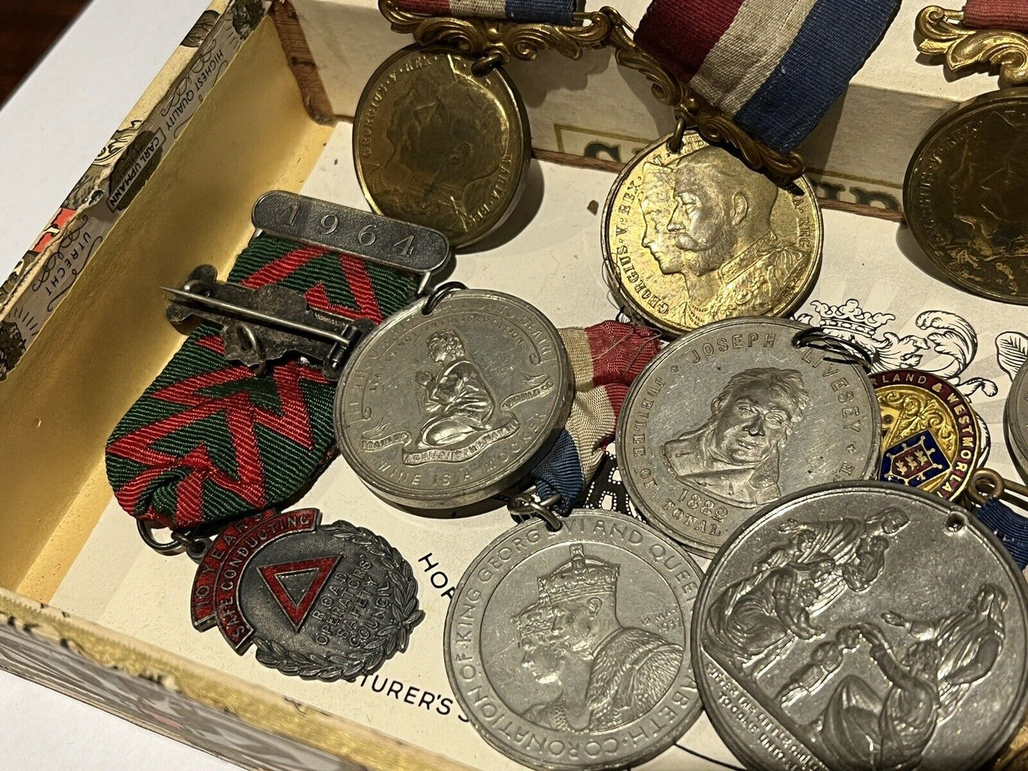 Old Badges. Mostly Bowls Awards And Club Badges