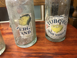 4 Wartime Carlsberg Bottles