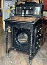 Aesthetic Movement Victorian Davenport Desk. Loads Of Storage.