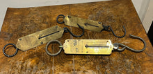 Antique Brass Salter Pocket Balance Scales