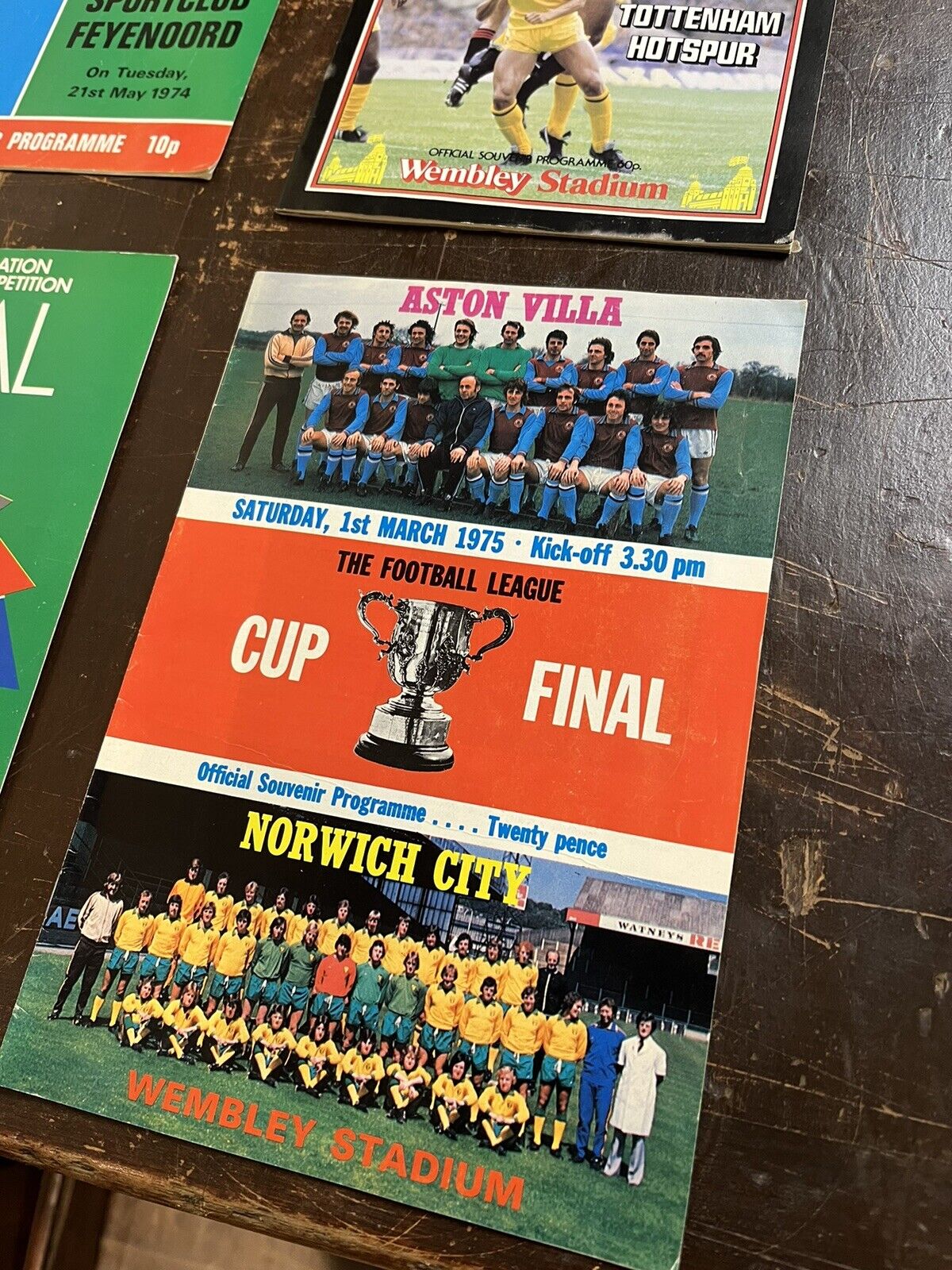 Collection Of Cup Final Programmes