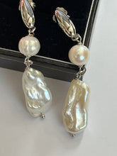 Honora Pearl For Bronze Milor Italy Drop Earrings