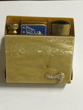 Vintage Gold Gillete Razor Set In Original Case