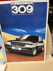 Peugeot 309 Owners Booklets