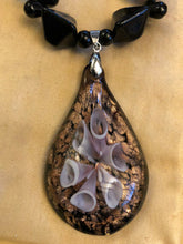 Vintage Glass Lampwork Statement Necklace