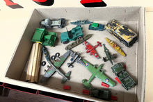 Box Of Old Dinky Toys & Other Old Makes