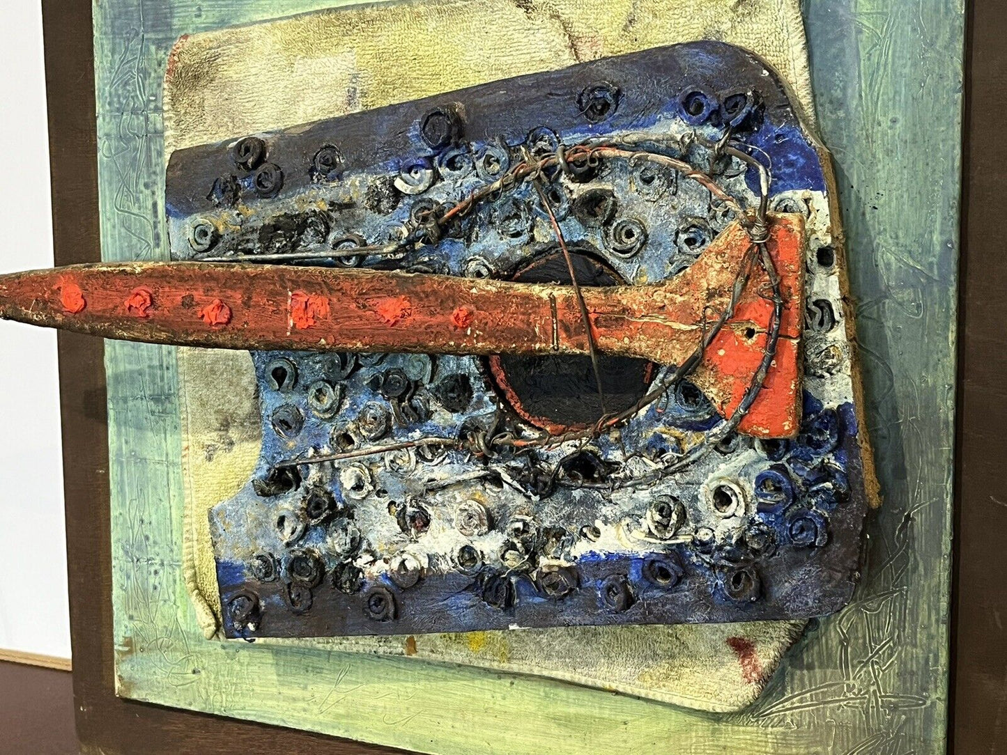 Original Abstract Art By C.S.Stockings 1926-17. "High Roding"
