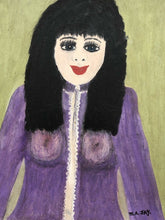 Portrait Painting “ Growing Up “ Signed M A Jay.