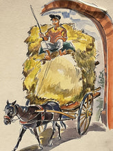 Originally Watercolour Illustrations Works By N Osten Sacken