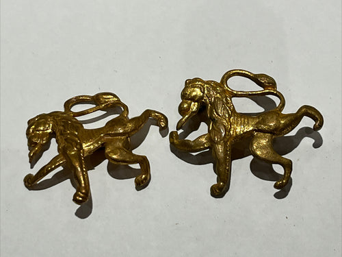 Pair Of Cap Badges