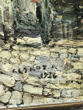 Large Oil On Canvas Of Paris Signed And Dated 1936. 107 X 82 Cms