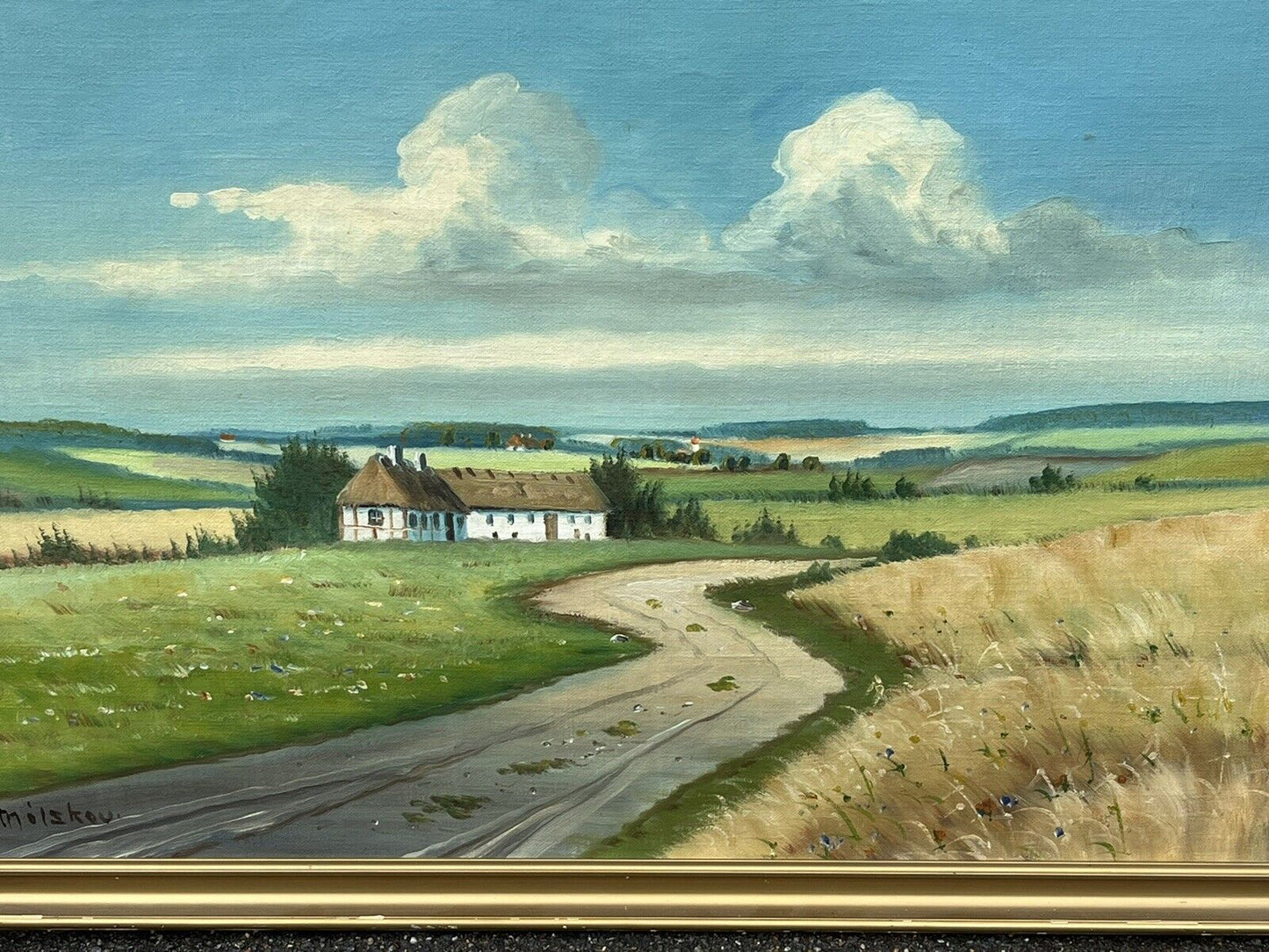 Oil On Canvas, Signed Molskov