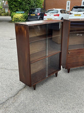 Mid Century Pair Of Bookcases By Beaver & Tapley.