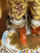 Huge Antique Royal Crown Derby Porcelain Figure Of Falstaff