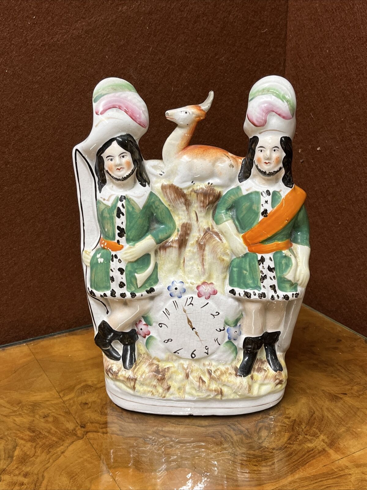 Staffordshire Hunting Figure