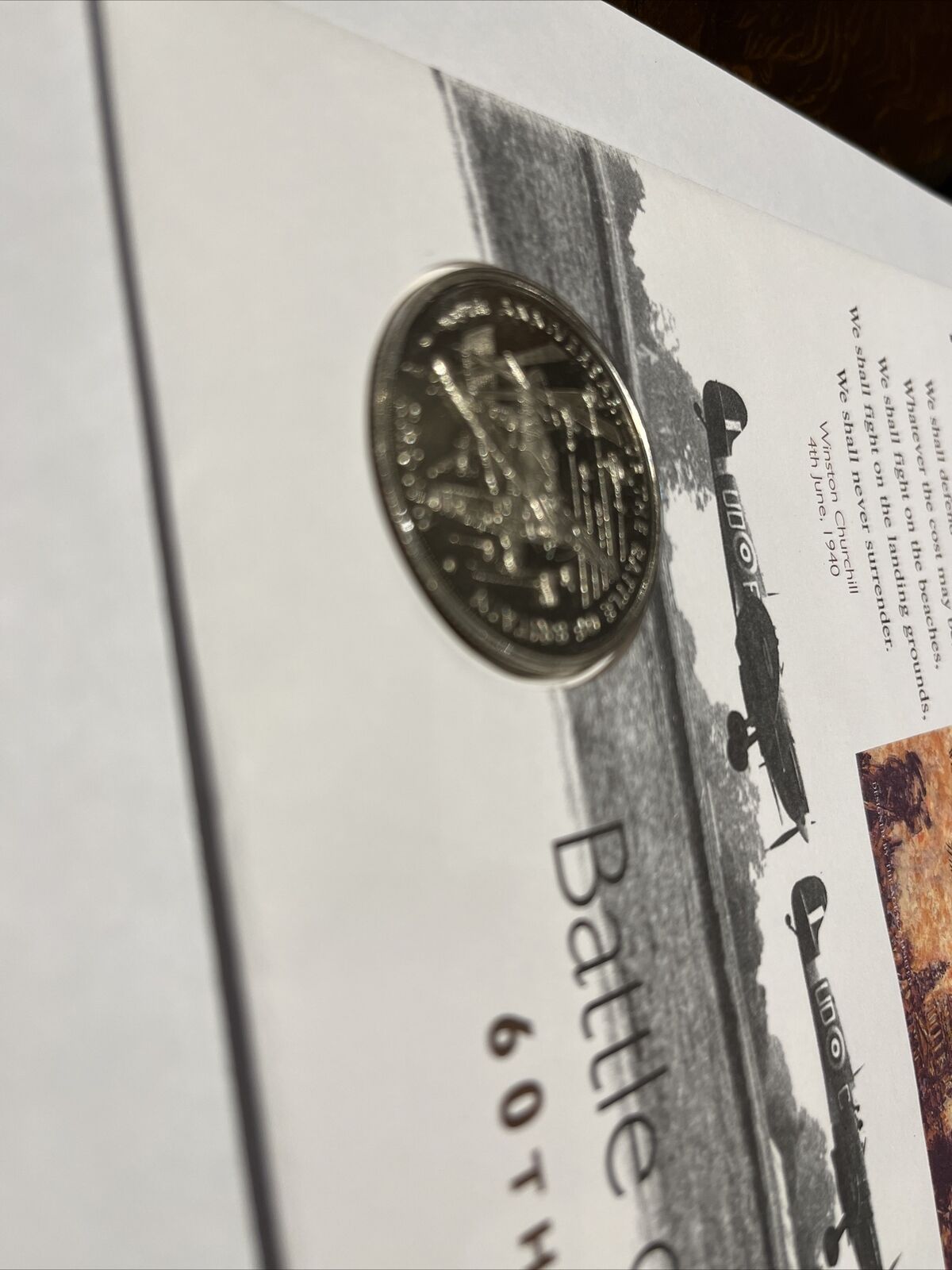 Commemorative Coin Cover