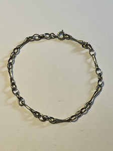 Vintage Silver 925 Chain Bracelet