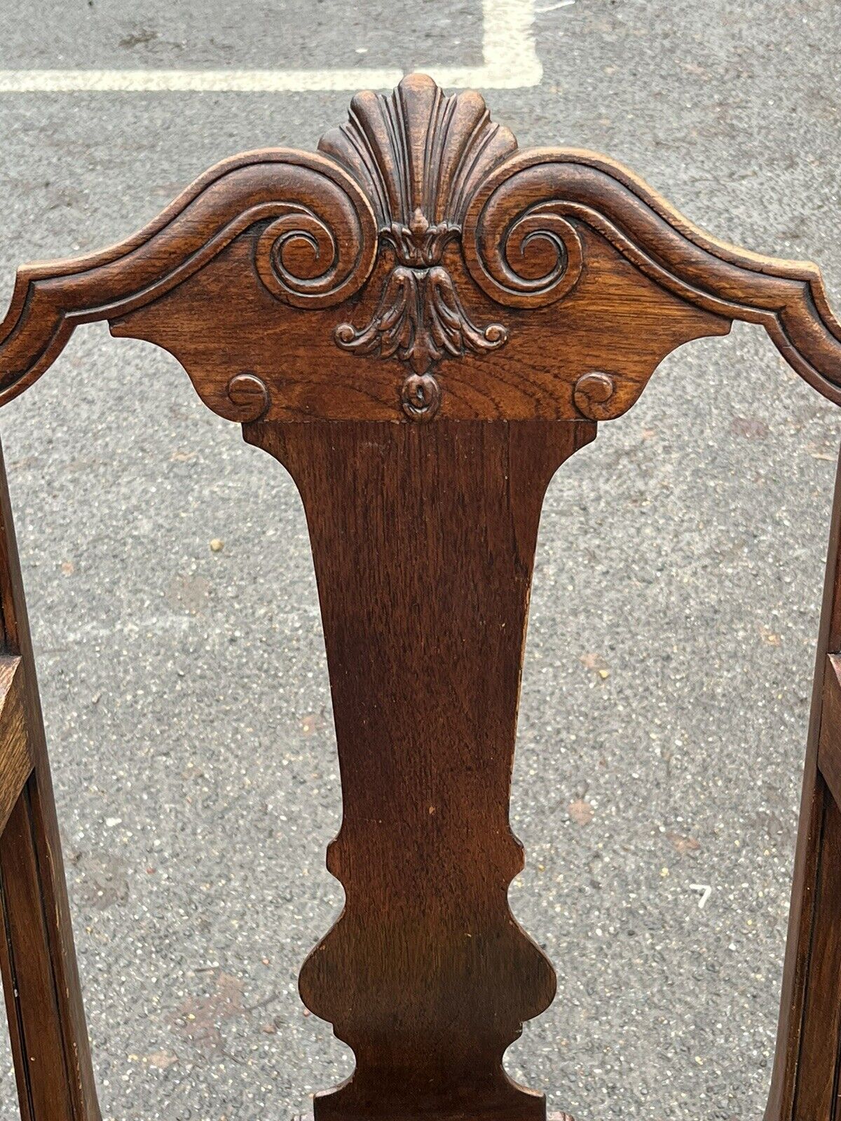 Antique Library Armchair.