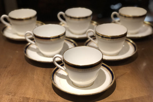 6 Spode Kensington Tea / Coffee Cups And Saucers