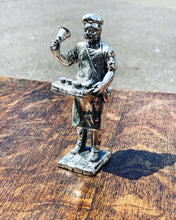 Silver Plate Figure. Pie Man, Highly Detailed Figure