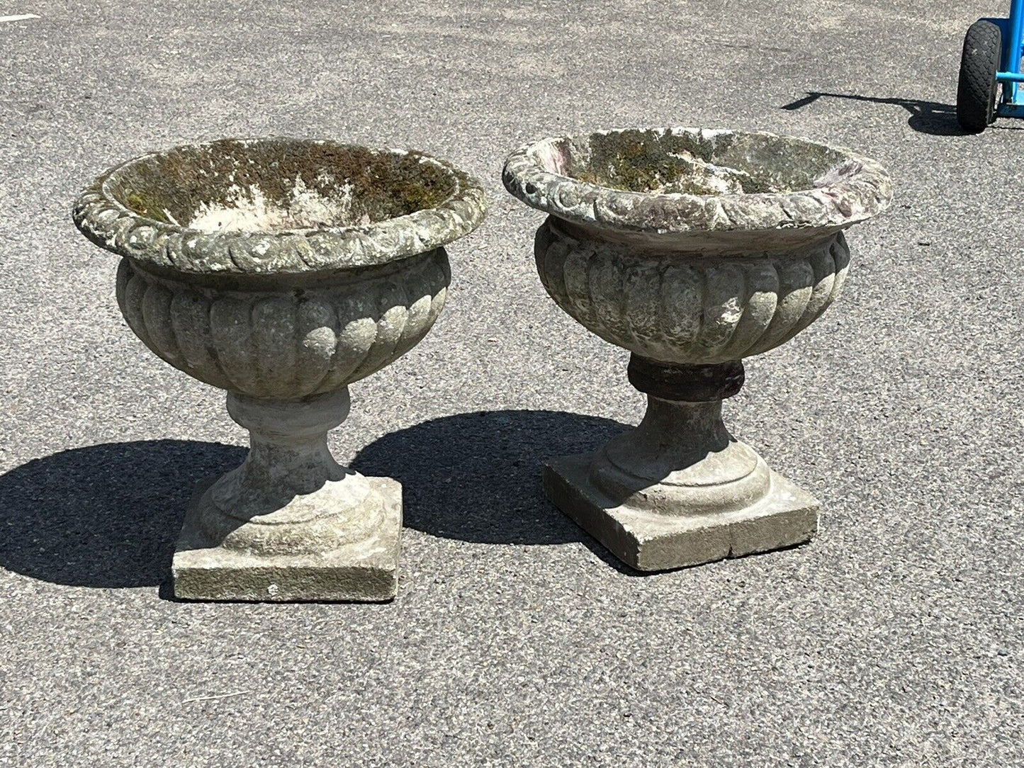 Pair Of Planters. Country House Style