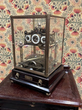 Congreve Rolling Ball Skeleton Clock, Multi Dial, With Case And Key