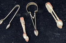 Antique Silver Plate Sugar Tongs