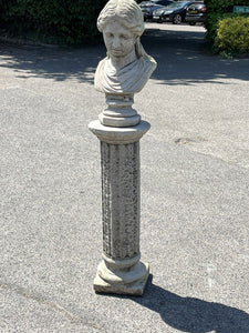 Country House Bust On A Corinthian Column.