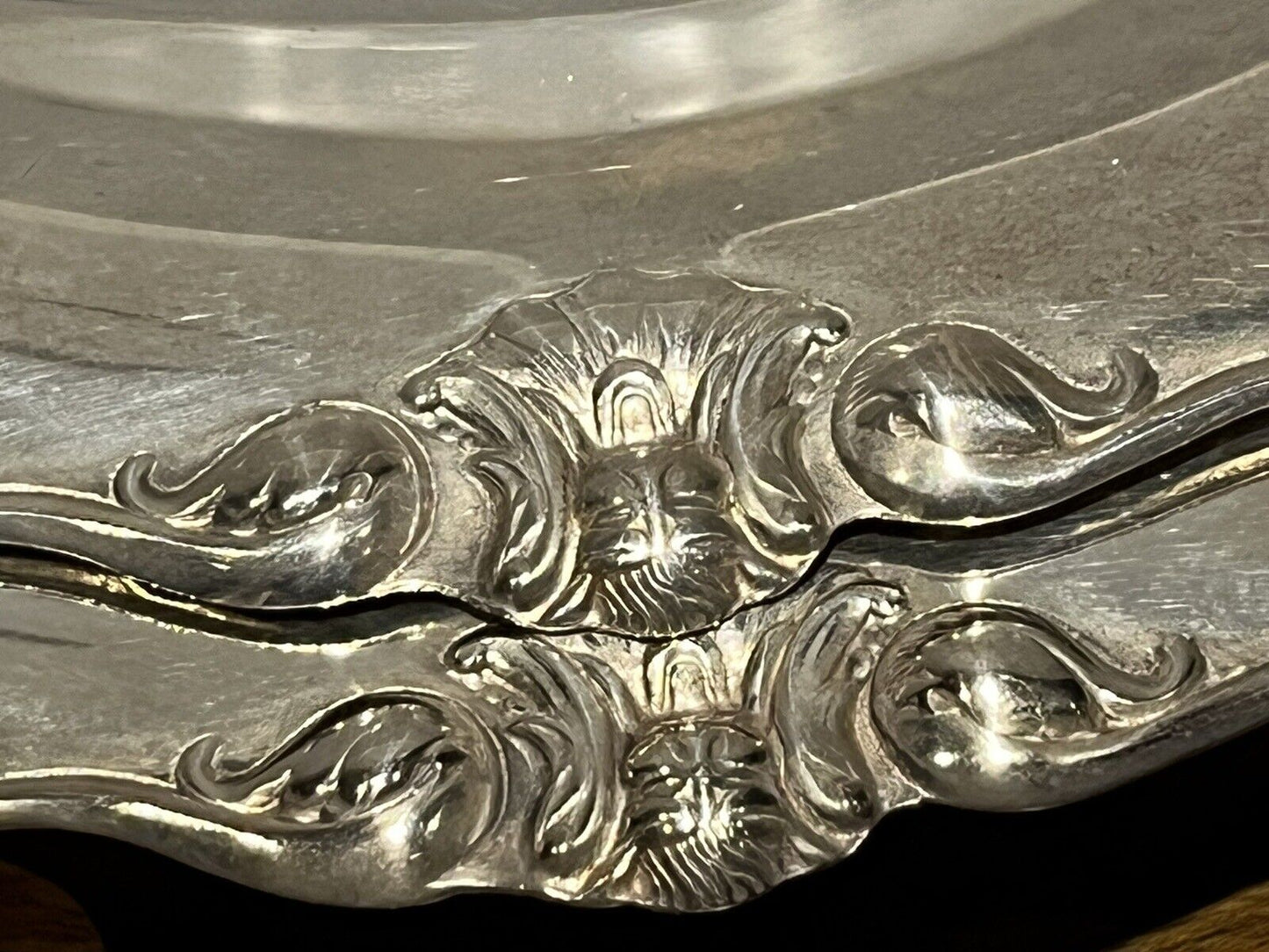 Antique Silver Plate Serving Dishes