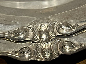 Antique Silver Plate Serving Dishes