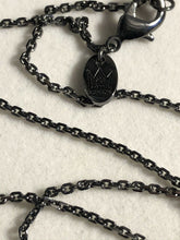 Vintage 1980s Gun Metal Swarovski Crystal Faux Pearl Necklace