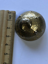 Vintage Signed Moons Stars Statement Gold Tone Clip On Earrings